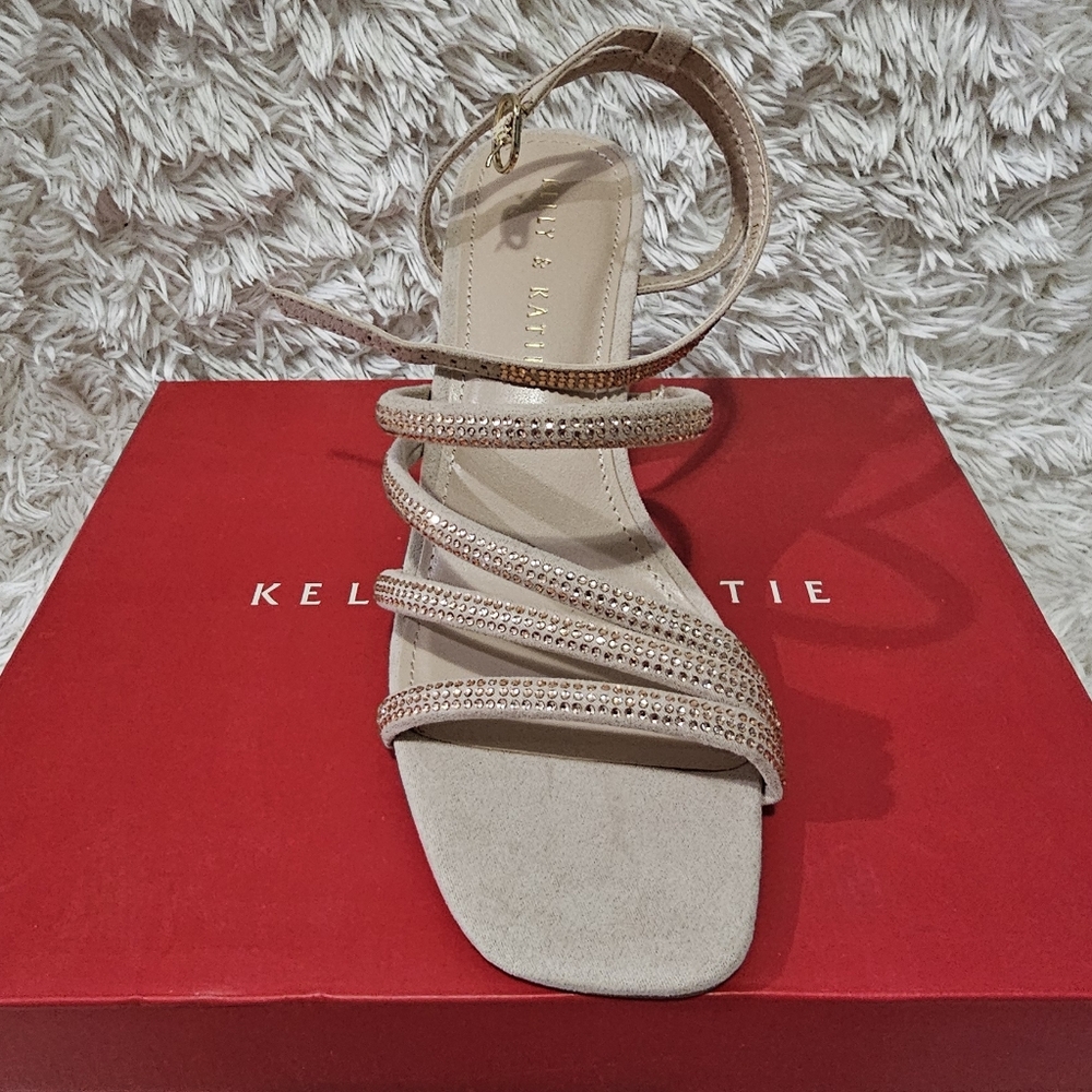 Kelly & Katie Tan Strappy Heels